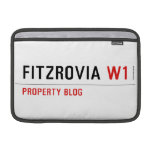 Fitzrovia  MacBook Air Sleeves (landscape)