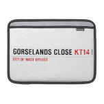 Gorselands Close  MacBook Air Sleeves (landscape)
