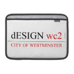 dESIGN  MacBook Air Sleeves (landscape)