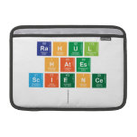 rahul 
 hates 
 science
   MacBook Air Sleeves (landscape)