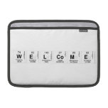 Welcome  MacBook Air Sleeves (landscape)