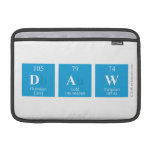 DaW  MacBook Air Sleeves (landscape)
