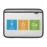 yoga  MacBook Air Sleeves (landscape)