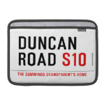 Duncan Road  MacBook Air Sleeves (landscape)