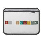M. Chemiker  MacBook Air Sleeves (landscape)