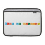 Feria de Ciencias  MacBook Air Sleeves (landscape)