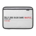 dilly dog dildo dare  MacBook Air Sleeves (landscape)