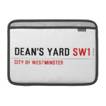 DEAN'S YARD  MacBook Air Sleeves (landscape)