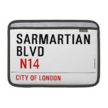 sarmartian blvd   MacBook Air Sleeves (landscape)