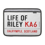 life of  riley  MacBook Air Sleeves (landscape)