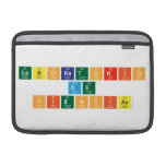 laboratorio
 de
 Ciencias  MacBook Air Sleeves (landscape)