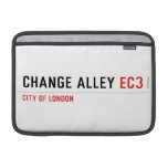 CHANGE ALLEY  MacBook Air Sleeves (landscape)