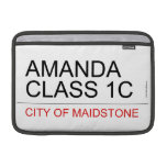 AMANDA class 1C  MacBook Air Sleeves (landscape)