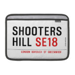 Shooters  Hill  MacBook Air Sleeves (landscape)