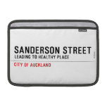 SANDERSON STREET  MacBook Air Sleeves (landscape)