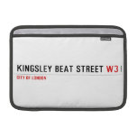 Kingsley Beat Street  MacBook Air Sleeves (landscape)