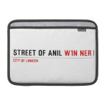 Street of anil  MacBook Air Sleeves (landscape)