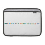 Meglio restare a casa e rispettare le regole che barare.  MacBook Air Sleeves (landscape)