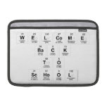 Welcome
 Back
 to
 school  MacBook Air Sleeves (landscape)