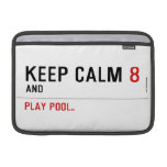 KEEP CALM  MacBook Air Sleeves (landscape)