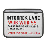 Intorrek Lane   MacBook Air Sleeves (landscape)