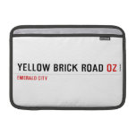 YELLOW BRICK ROAD  MacBook Air Sleeves (landscape)