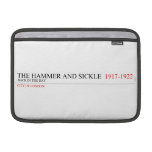 The Hammer And Sickle   MacBook Air Sleeves (landscape)
