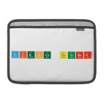 Science teacher  MacBook Air Sleeves (landscape)