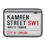 Kamren  Street  MacBook Air Sleeves (landscape)