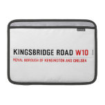 Kingsbridge Road  MacBook Air Sleeves (landscape)