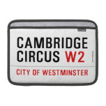Cambridge Circus  MacBook Air Sleeves (landscape)