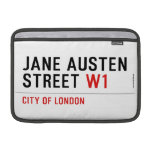Jane Austen Street  MacBook Air Sleeves (landscape)