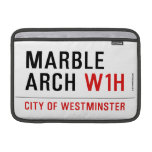 marble arch  MacBook Air Sleeves (landscape)