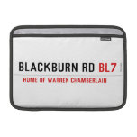Blackburn Rd  MacBook Air Sleeves (landscape)