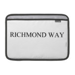 Richmond way   MacBook Air Sleeves (landscape)