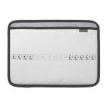 aaaa內容aaaaa  MacBook Air Sleeves (landscape)