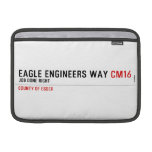 Eagle Engineers way  MacBook Air Sleeves (landscape)