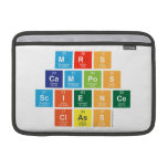 Mrs 
 Campos
 Science
 Class  MacBook Air Sleeves (landscape)