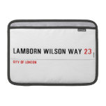 Lamborn Wilson Way  MacBook Air Sleeves (landscape)