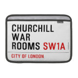 Churchill war rooms  MacBook Air Sleeves (landscape)