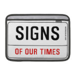signs  MacBook Air Sleeves (landscape)