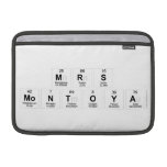 Mrs
 Montoya  MacBook Air Sleeves (landscape)