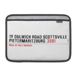 19 dulwich road scottsville  pietermaritzburg  MacBook Air Sleeves (landscape)