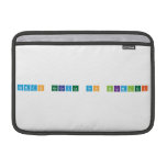 osman hocayla fen Bilimleri   MacBook Air Sleeves (landscape)