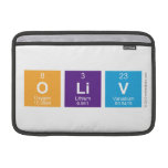 Oliv  MacBook Air Sleeves (landscape)