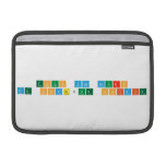 Tous Vos cours 
 de Physique Chimie  MacBook Air Sleeves (landscape)