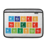 Mbasero
 Nector
 Malungane  MacBook Air Sleeves (landscape)