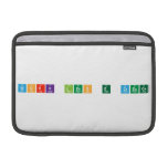 work less e cresce  MacBook Air Sleeves (landscape)