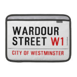 WARDOUR STREET  MacBook Air Sleeves (landscape)