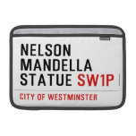 nelson mandella statue  MacBook Air Sleeves (landscape)